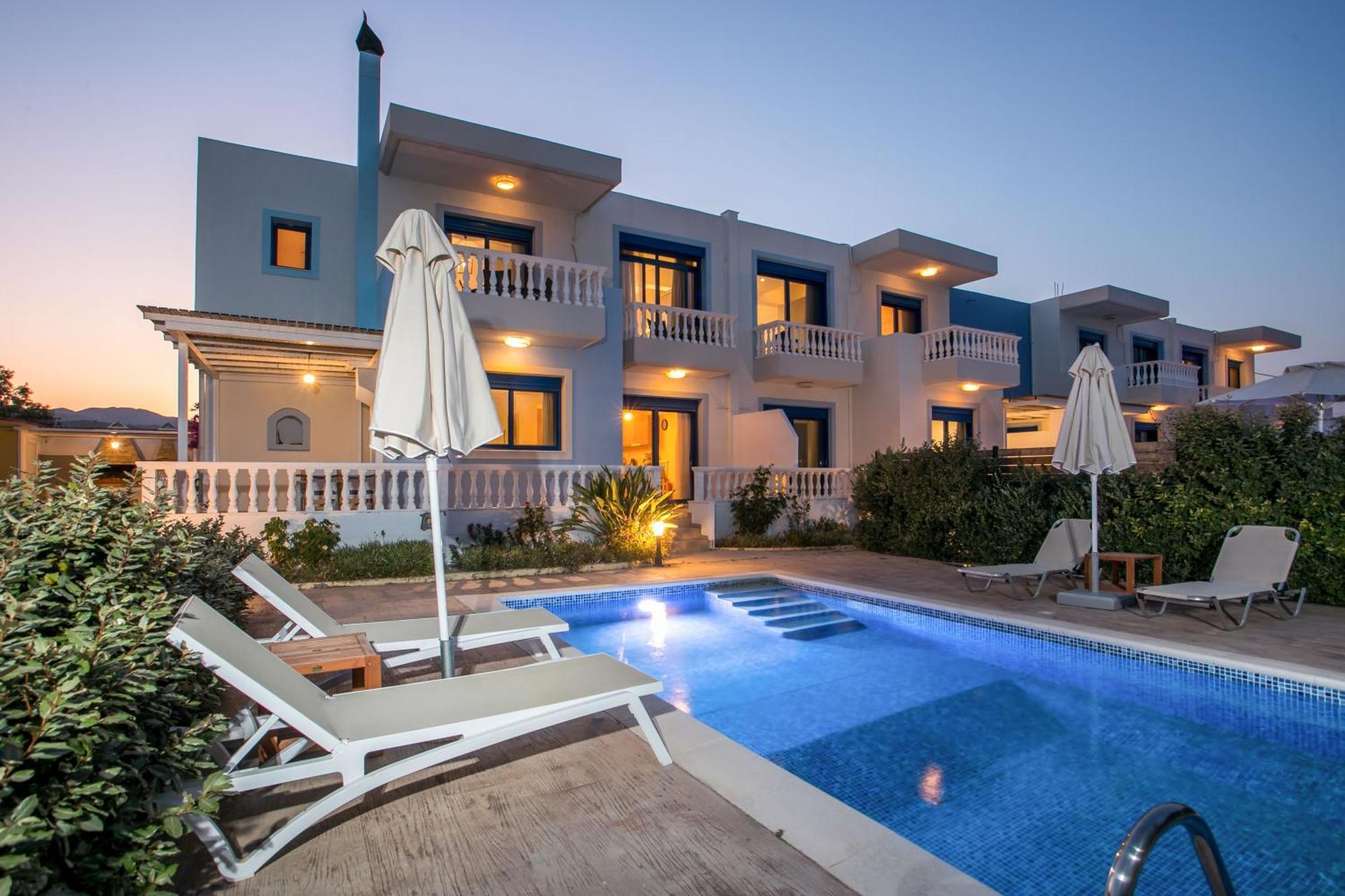 Rita Mare Seafront Villas Heated Pools Gennadi Bagian luar foto