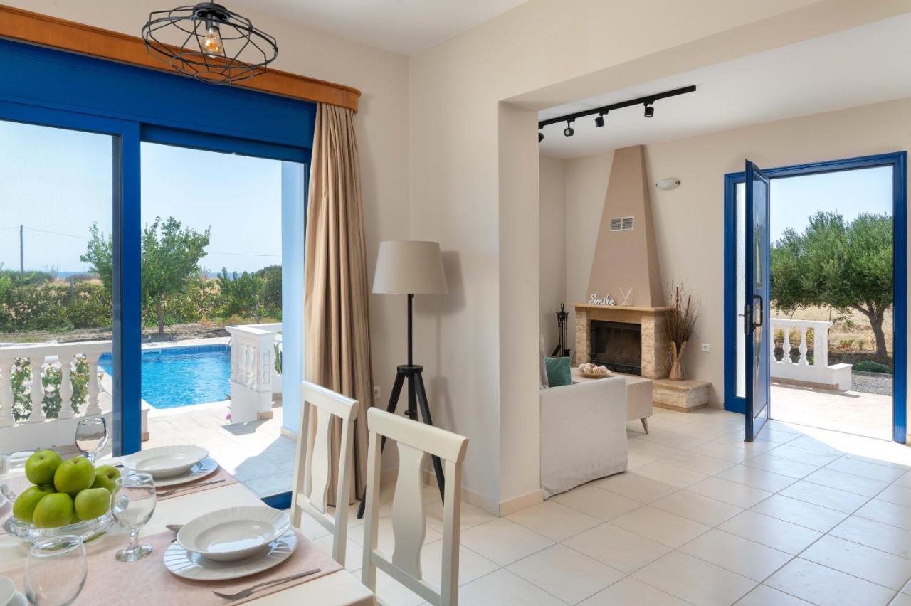 Rita Mare Seafront Villas Heated Pools Gennadi Bagian luar foto